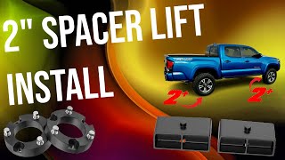 Toyota Tacoma Lift Install - Alternative Front Install Method