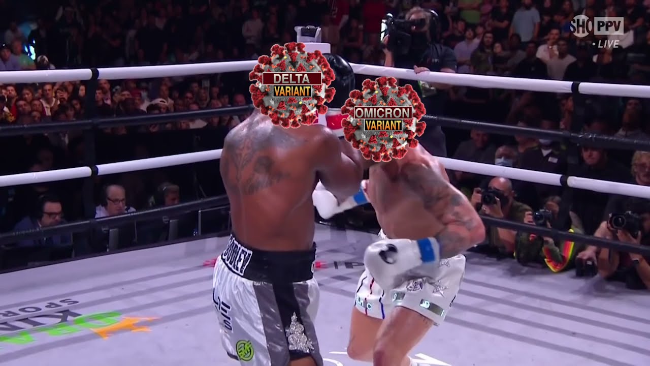 Omicron Variant knocks-out Delta Variant