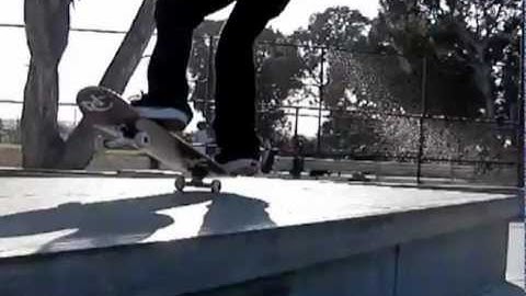 SWITCH KICKFLIP NOSE MANUAL SLOW MOTION