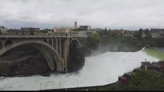 Spokane Falls plaza opens to the public after construction delay