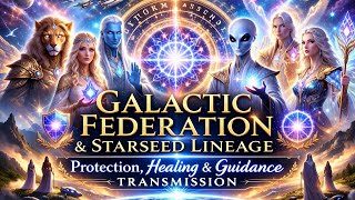 Galactic Federation Transmission ✨ Starseed Lineage Protection, Healing & Guidance