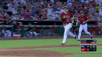 MIL@ARI: Owings scores on Nelson