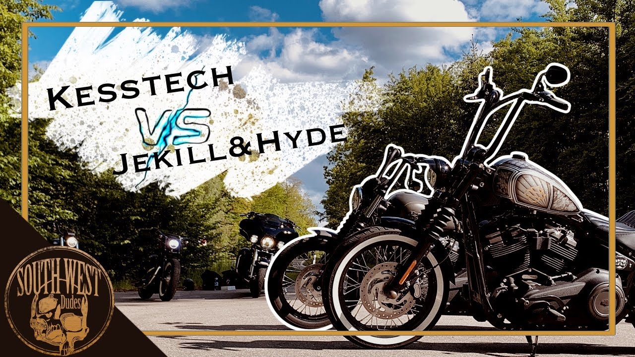 Klappenauspuff Vergleich // Harley Softail Streetbob // Kess vs Jekill // Milwaukee Eight