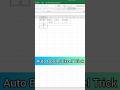 Auto Border Excel Trick | Excel advance trick for interview