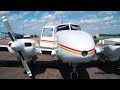 Piper PA23 Aztec First Testflight after Overhaul