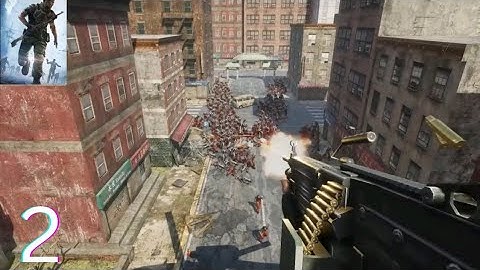 Zombie fire 3d: offline game - gameplay walkthrough part 2 (ios.android)