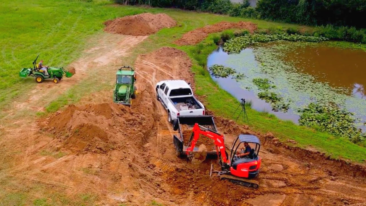 DIY Pond Expansion 4 Days of Work in 11 Minutes YouTube