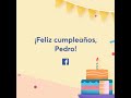 Feliz cumpleaños - Pedro Rosales Muñoz -  06 de Noviembre de 2019