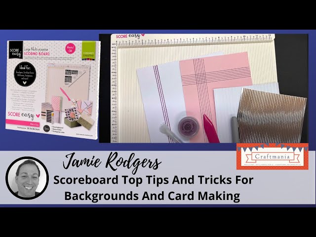 Jamie Rodgers - Scoreboard Top Tips And Tricks For Backgrounds And Card  Making 