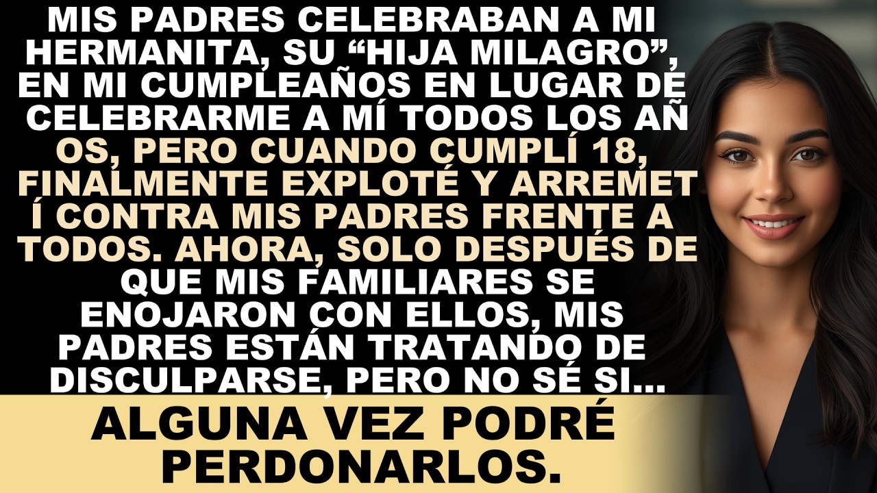 Un momento normal de un martes por la tarde lo cambió todo: mis padres anunciaron frente a sesenta invitados que mi fiesta de cumpleaños número dieciocho, esa que decían haber organizado para mí,...