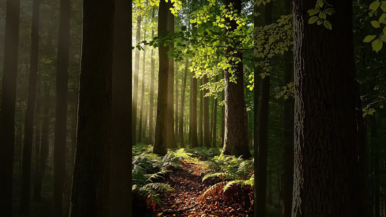 Forest Sunlight – Peaceful Nature AI