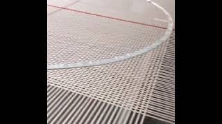 The production process of high performance trampoline mat