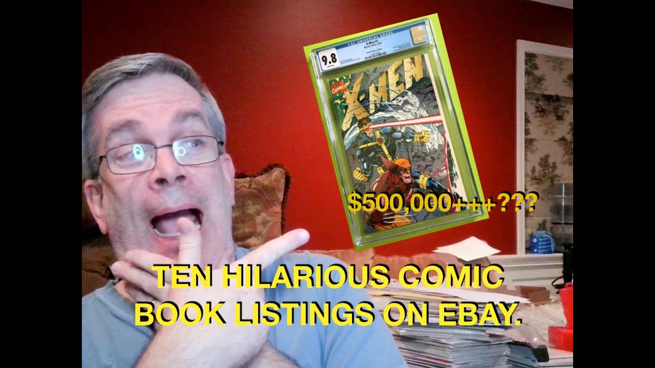 Ten Hilarious Comic Book Listings on Ebay. What Are These Sellers Thinking?