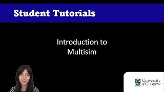 Multisim 1 - Introduction (1/2)