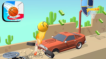 Bounce Dunk ​- All Levels Gameplay Android,ios (Part 179)