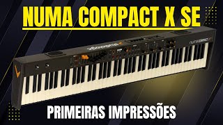 Testando o Studiologic Numa Compact X SE 88 — Primeiras Impressões e Sons Principais