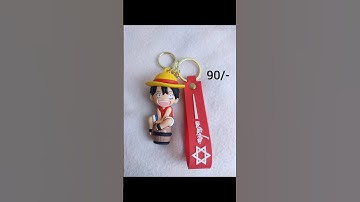 Anime keychain 1 piece 90 rs. Single piece delivery available. #shorts #shortsfeeds #ytshorts