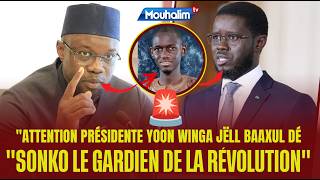 "Attention Présidente Yoon winga jëll Baaxul dé  Jaangatup Mouhamed Cisse MOUHALIM 