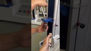 How to switch load cell/sensor for the tensile machine