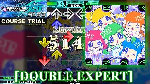 【DDR A20 PLUS】 パピポペピプペパ [DOUBLE EXPERT] 譜面確認＋クラップ