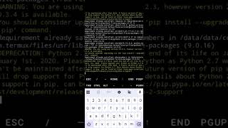 Termux! #termux #hacker #hack #terminal #consultaIP #melhorhack #naoflopa #500subs #segue #deus