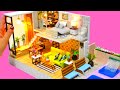 *New DIY Miniature Mansion Dreamhouse Dollhouse #13 with real swimming pool and fountain