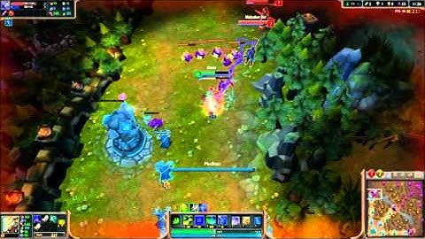 League of Legends - Master Yi - 1v5 Bots