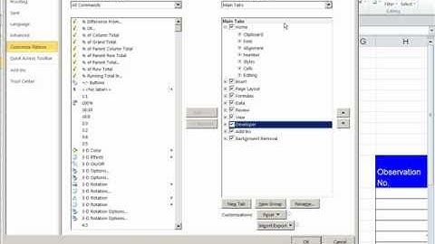 Office 2010 Class #20 What Is Excel?, Editing Ribbons & Quick Access Toolbar, File Extensions