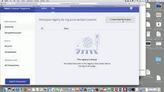 Demo of Hyperledger Composer