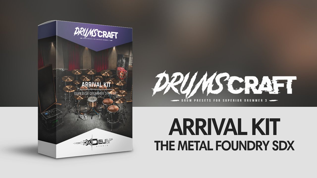 Arrival Kit: Superior Drummer 3 Preset - Sound Demo Video