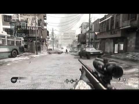 Call Of Duty 4 Noscope Tutorial "HD"