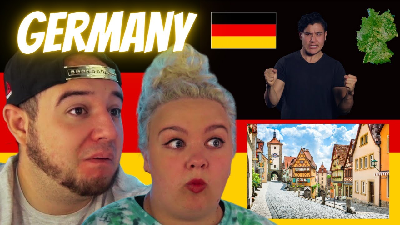 Реакция американцев на Германию — Geography Now! Германия | Видео с реакцией пары