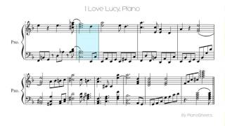 I Love Lucy Piano Solo