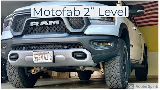 Motofab Leveling Kit  Ram Rebel