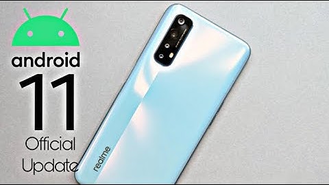 Realme 7 Official Android 11 Update