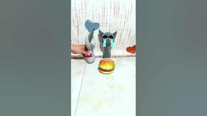 🍔Oh Bebe Sprunki GRAY #Plush #Sprunki #Incredibox #Annaanimation