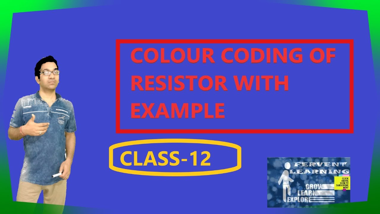 Learn resistor color code in hindi trick with example, 4 band resistor