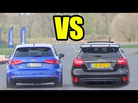 AUDI RS3 Vs Mercedes A45 AMG  *SOUND BATTLE*????????