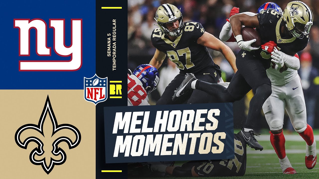SEMANA 5 | New York Giants vs New Orleans Saints | Melhores Momentos | NFL 2025