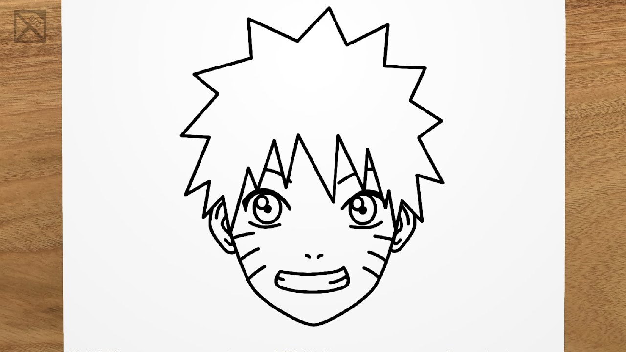 Como DESENHAR o NARUTO - Como DIBUJAR a NARUTO - How to DRAW