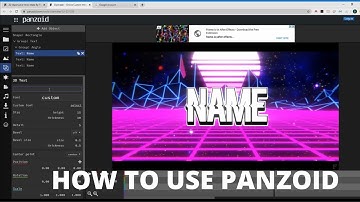 HOW TO MAKE AN INTRO USING PANZOID 2020
