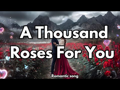 A Thousand Roses For You 🌹🌹 Romantic Song (Lyrics) |English Love Song ️ ...