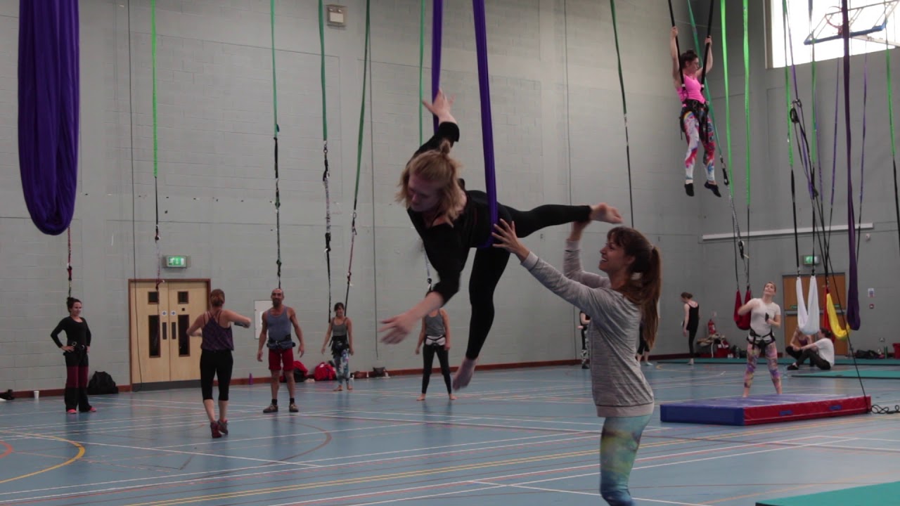 Cocoon aerial silks