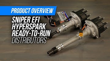 Sniper EFI HyperSpark Ready-To-Run Distributors Add Timing Control For Holley EFI Systems