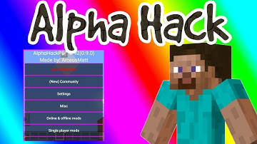 Minecraft PE AlphaHack v2 Mod Menu Review + Download