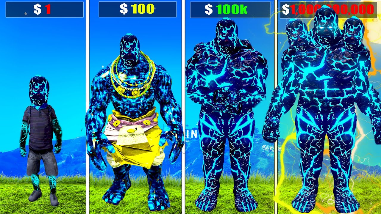 $1 TITAN ICE GOD into $1,000,000,000 TITAN ICE GOD in GTA 5!