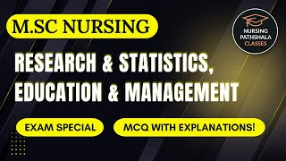 Nursing Research Statistics, Education Administration Ii Jemscn Ii Nursing