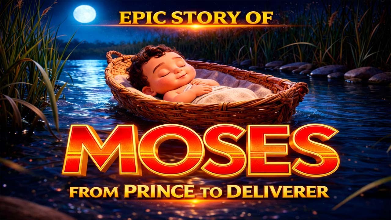 Moses: From Prince of Egypt to God’s Chosen Deliverer | Epic Animated Bible Story