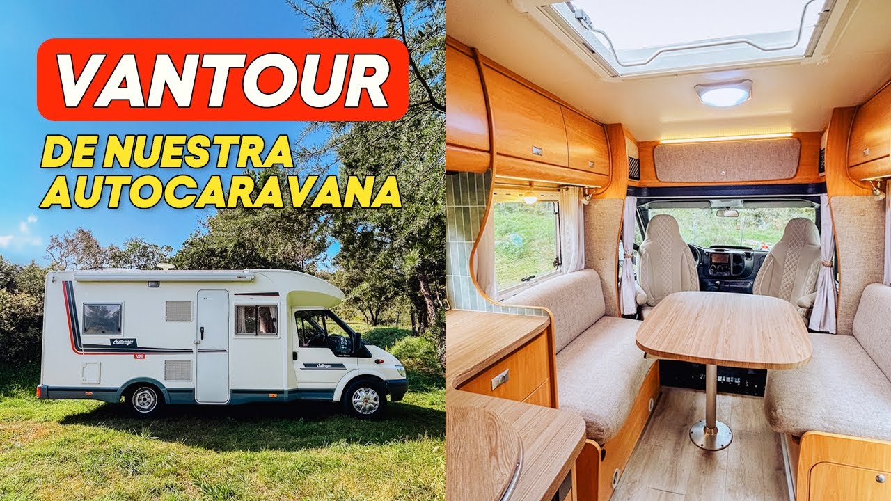 🚐🌎 VANTOUR de la AUTOCARAVANA de 20 AÑOS con la que recorreremos AMÉRICA | Cambiamos CAMPER por AC