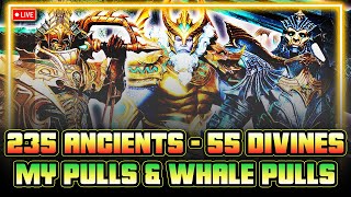 Insane Live Pulls - 235 Ancients 55 Divines - Ajs And My Pulls Cant Miss Watcher Of Realms